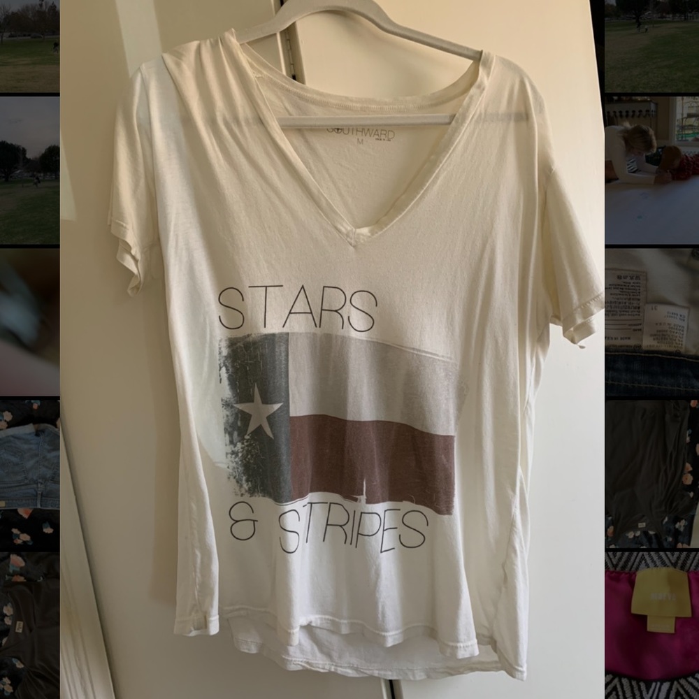 Southward Stars and Stripes shirt size Medium